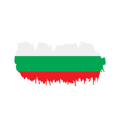 Bulgaria flag, vector illustration