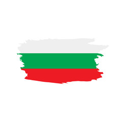 Bulgaria flag, vector illustration