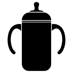 Baby bottle icon
