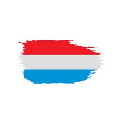 Naklejka premium Netherlands flag, vector illustration