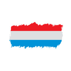 Netherlands flag, vector illustration