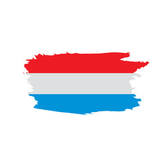Netherlands flag, vector illustration