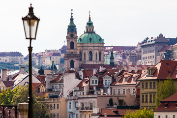 Fototapeta premium View of the city of Prague