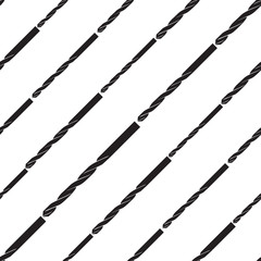 Seamless background with drills