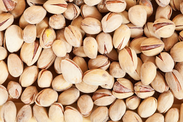 tasty pistachios background