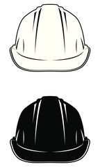 hard hat front view