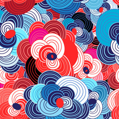 Seamless natural bright pattern