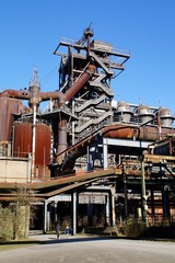 Begehbarer Hochofen 5 im Landschaftspark Duisburg Nord