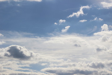 Obraz premium wunderschöne Wolken am Himmel