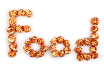 Pop Corn Text 