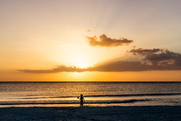 Fototapeta premium Marco Island Sunset