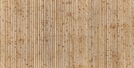 Schöne Holzfassade