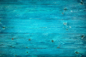 Blue wooden background