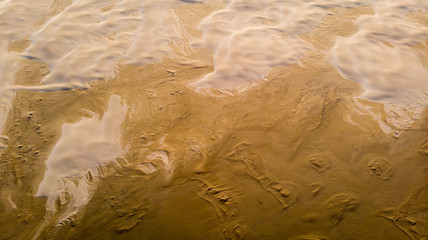 motif graphique créé par des dunes