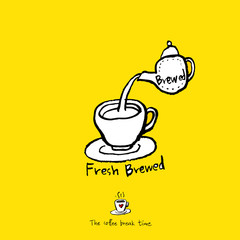 카페 포스터 / 손으로 그린 커피 그림