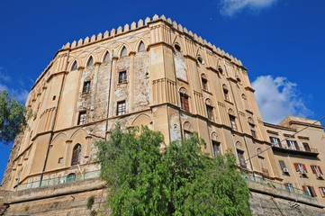 Fototapeta premium Palermo, Palazzo dei Normanni o palazzo reale