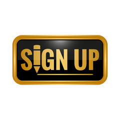 sign up button icon