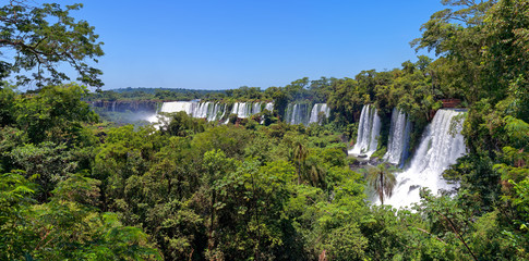 Fototapeta premium Iguazú National Park panorama Argentina