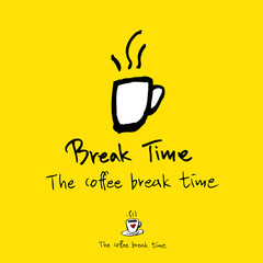 카페 포스터 / 손으로 그린 커피 그림