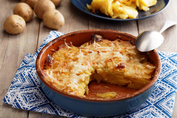 Potatoes a la dauphinoise
