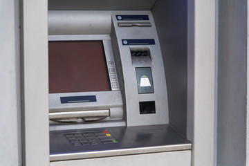 Automatic teller machine, ATM or cash dispenser