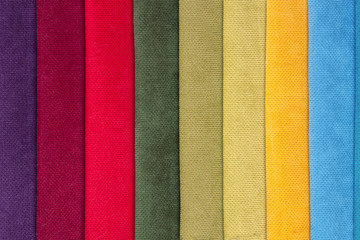 Color samples of a upholstery fabric