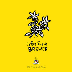 카페 포스터 / 손으로 그린 커피 그림