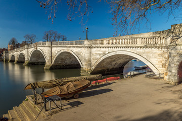 Richmond in the winter morning, London
