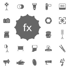 Photo camera button Icon. Simple element illustration. Symbol design from Photo Camera collection. Can be used in web and mobile.