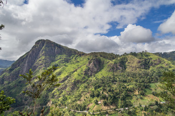 Mountain view near Ella, Sri Lanka