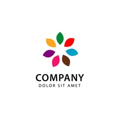 leave Company Logo Vector Template Design