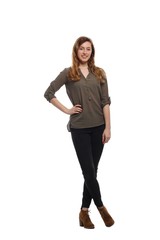 Fototapeta premium Full body woman