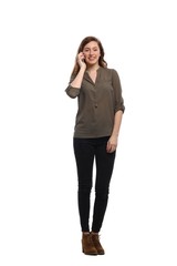 Fototapeta premium Caucasian woman