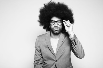 Afro man