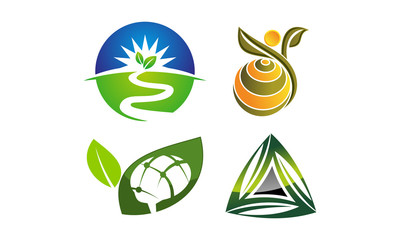 Leaf Template Vector Set