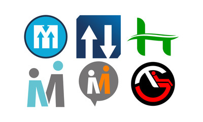 Logotype Modern Template Set