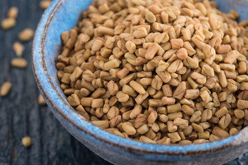 Fenugreek in a Bowl
