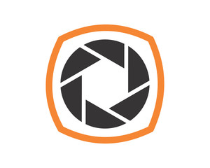 lens icon photo photography photographer photographic image vector icon