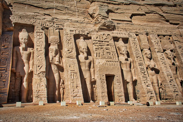 Temple of Nefertari at Aby Simbel