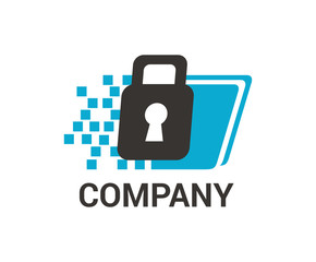 blue secure folder