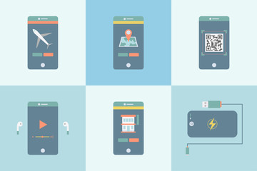 Illustration of digital devices