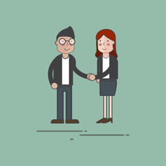 Illustration of people avatar