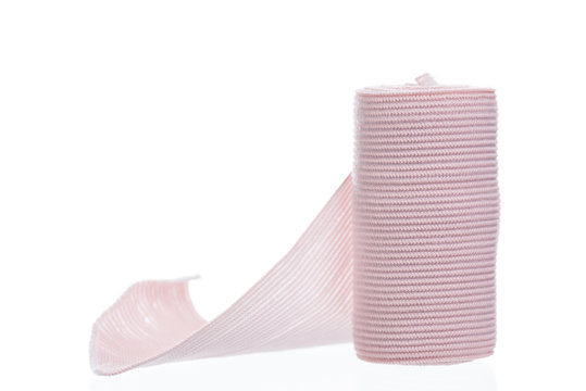 Bandages isolated on white