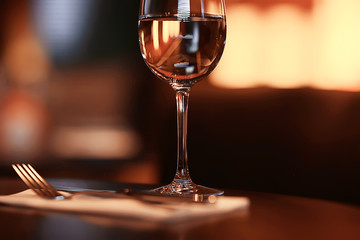 glass of white wine