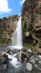 Fototapeta na wymiar Taranaki Falls
