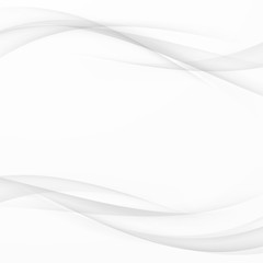 Grey soft futuristic abstract smooth swoosh curve line pattern