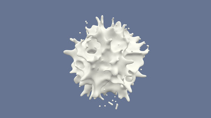 milk splash