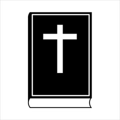 Bible Icon isolated on white background