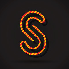 Letter S logo icon design template elements