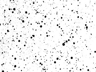 Ink blots Grunge urban background. Texture Vector. Dust overlay distress grain . Black paint splatter , dirty,poster for your design. Hand drawing illustration